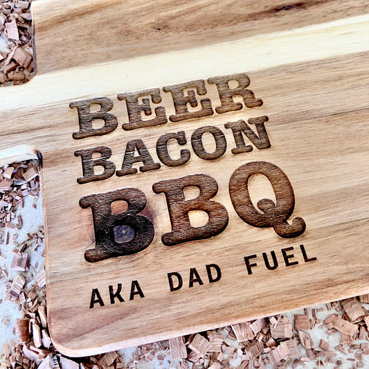 Beer Bacon BBQ Board