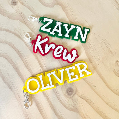 The Louis - Personalised School Bag Tag