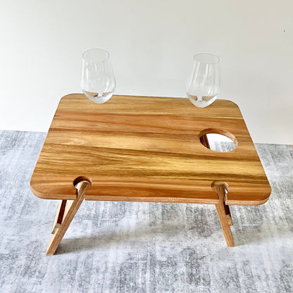 Hook Wine & Cheese Picnic Table