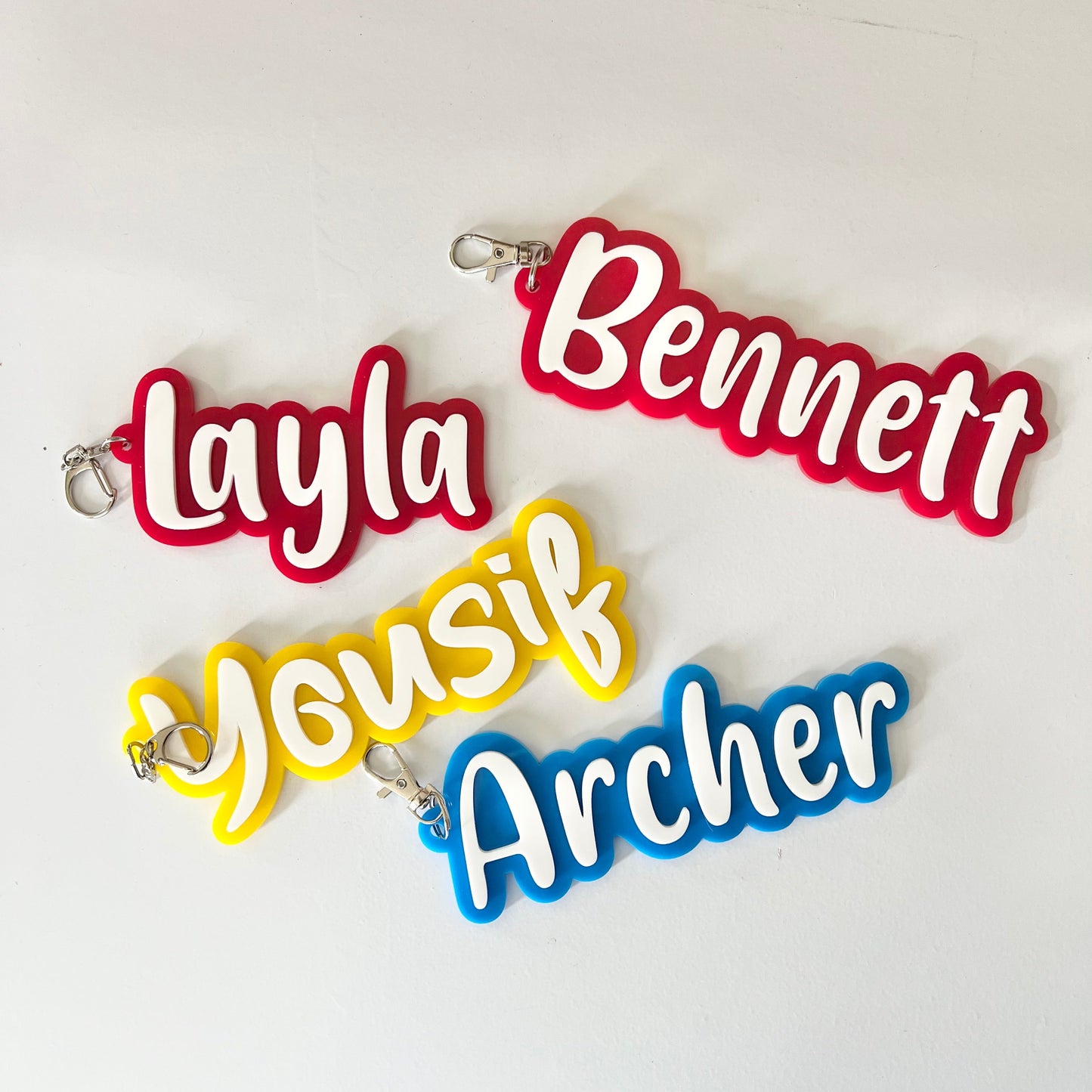 The Mason - Personalised School Bag Tag