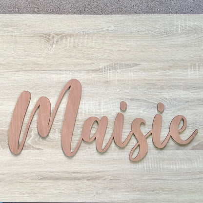 The Maisie Name Plaque