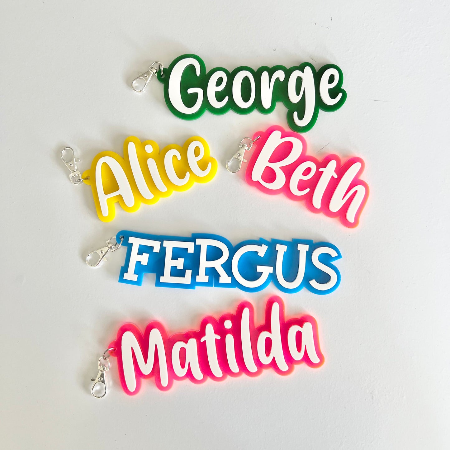 The Louis - Personalised School Bag Tag