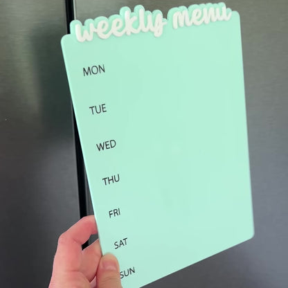 Weekly Menu Planner