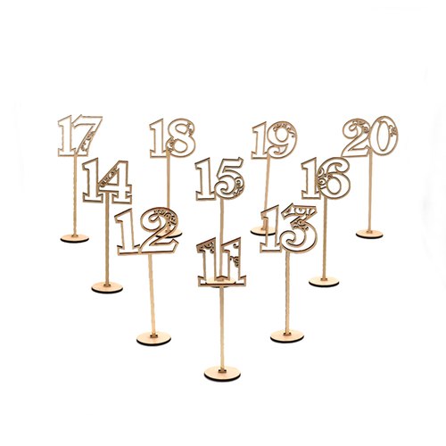 Table numbers 1-20 set - Younique Collective