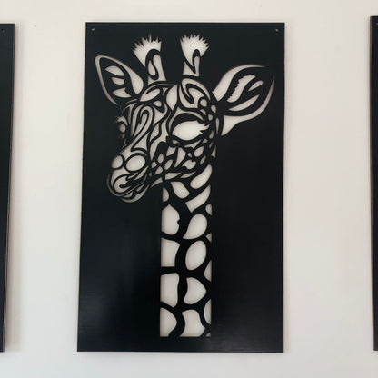 Giraffe cut out wall decor - Younique Collective