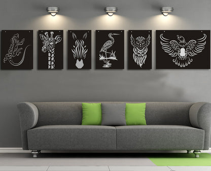 Heron cut out wall decor - Younique Collective