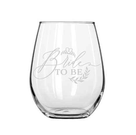 Bride to be wine glass - Younique Collective