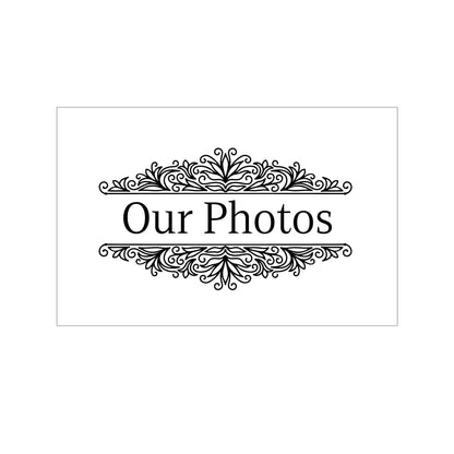 Our Photos keepsake box