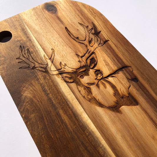 Stag head side on - Younique Collective