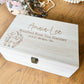 The Unicorn birth details keepsake box