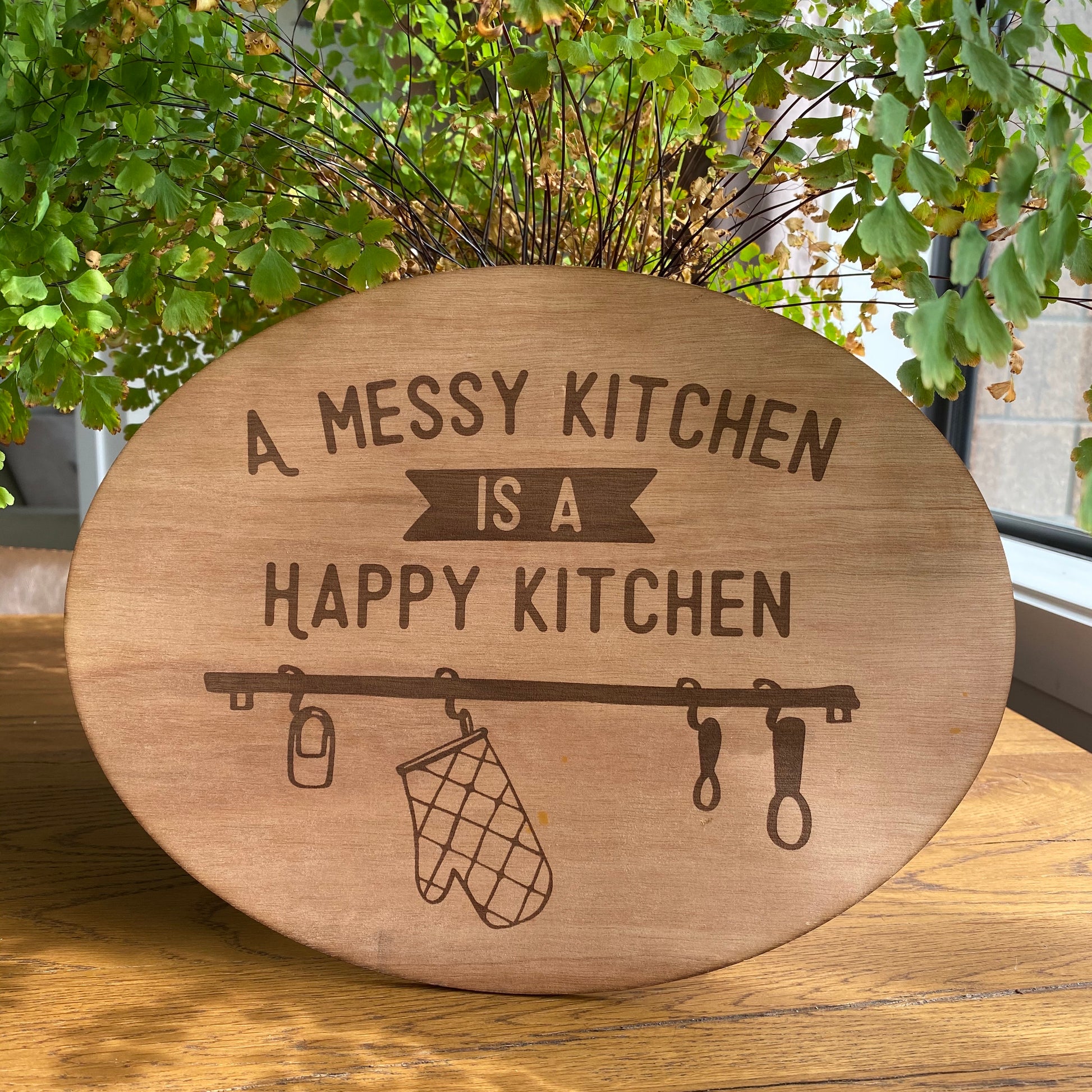A messy kitchen is a happy kitchen - Younique Collective