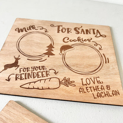 Santa treat tray - personalised