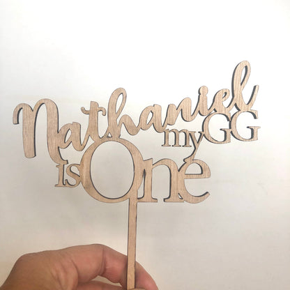 YES we make custom cake toppers - Younique Collective