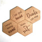 Cheeky coasters hexigon - Younique Collective