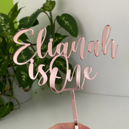 Custom cake toppers - Younique Collective