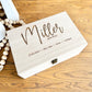 The Huxley birth details keepsake box - Younique Collective
