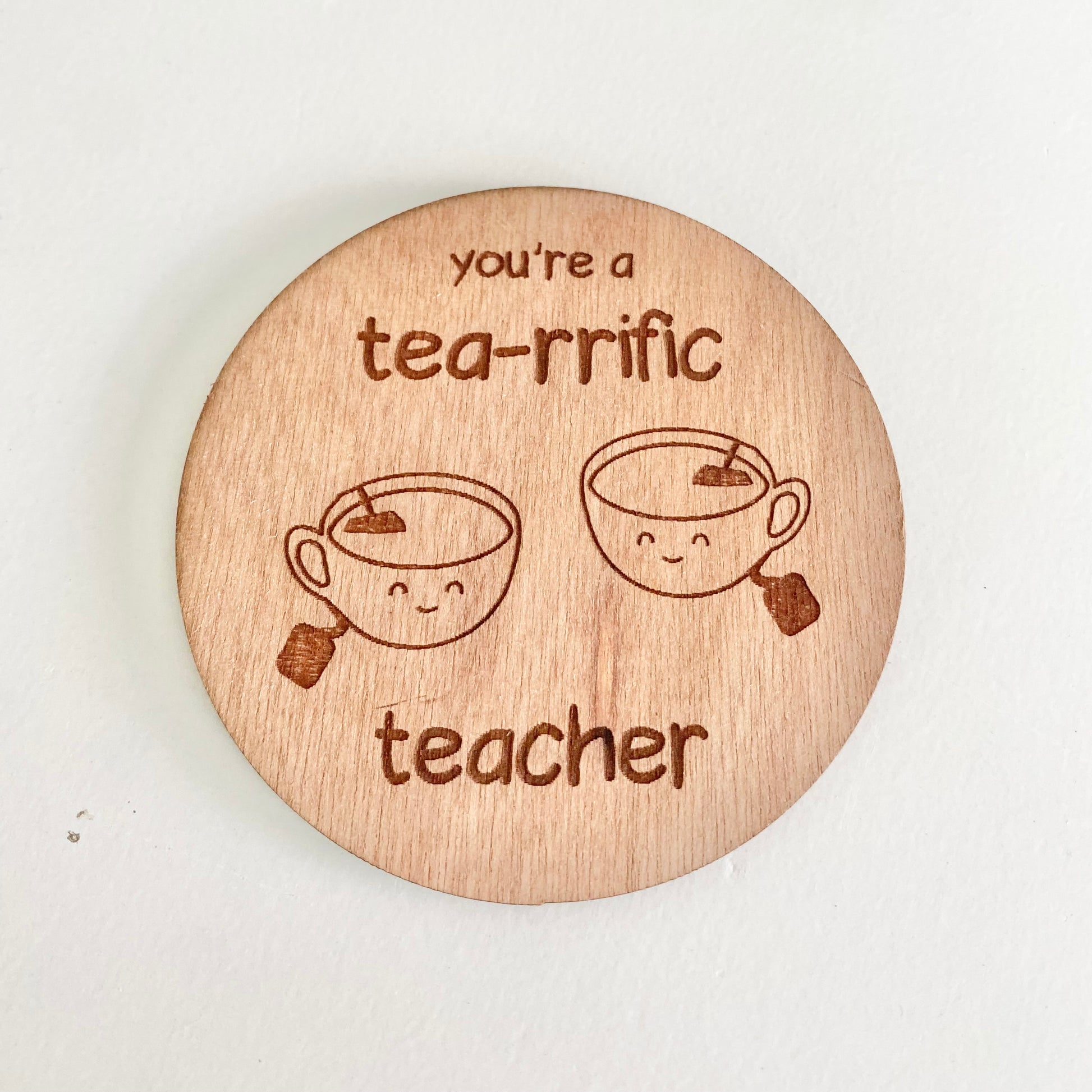 Teariffic Teacher Coaster - Younique Collective