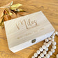 The Huxley birth details keepsake box - Younique Collective
