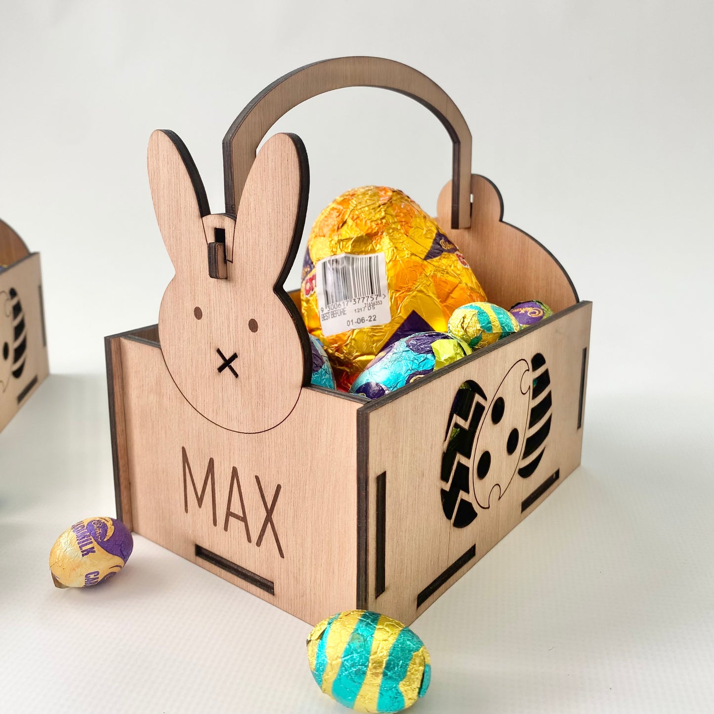 Personalised Bunny Basket
