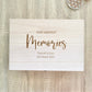 Our greatest memories keepsake box