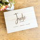 The Huxley birth details keepsake box - Younique Collective