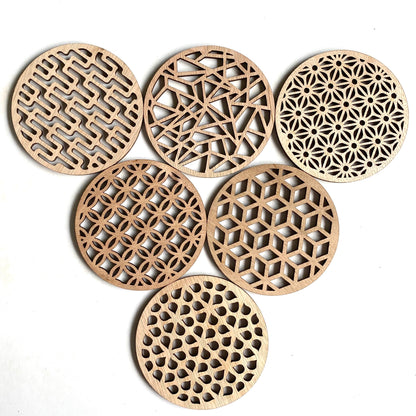 Geometric coasters - mixed set - Younique Collective
