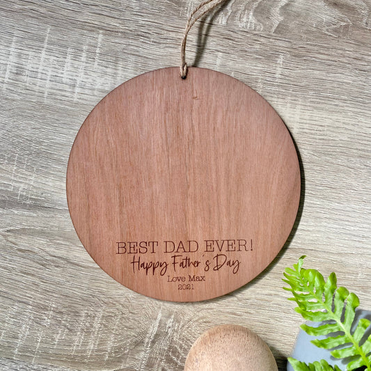 DIY Father’s Day plaque
