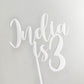 Custom cake toppers - Younique Collective