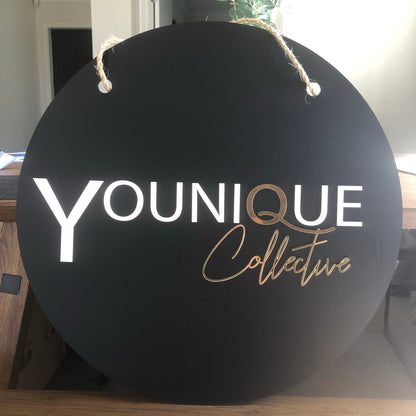 Acrylic Business signage - Younique Collective