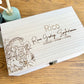 The Jungle birth details keepsake box