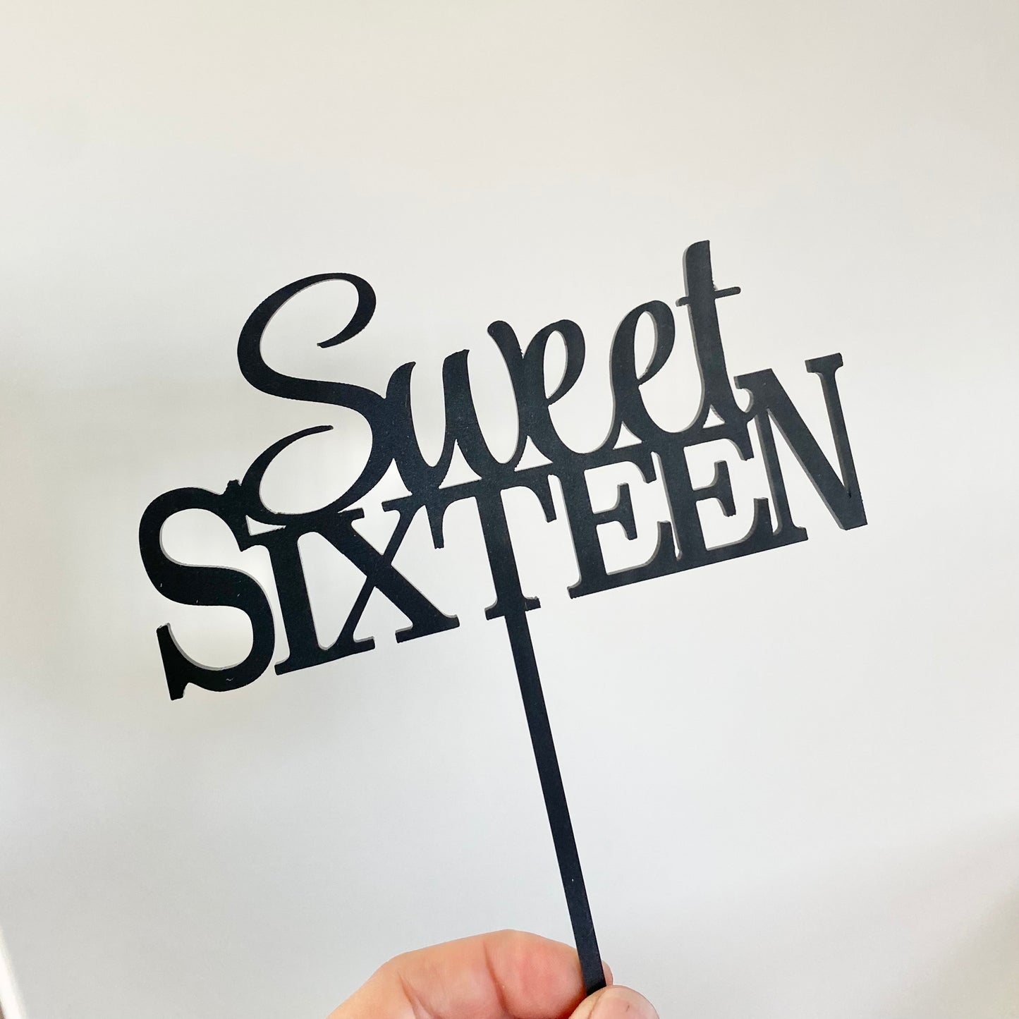 Sweet sixteen topper