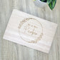 Surname wreath keepsake box