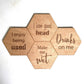 Cheeky coasters hexigon - Younique Collective