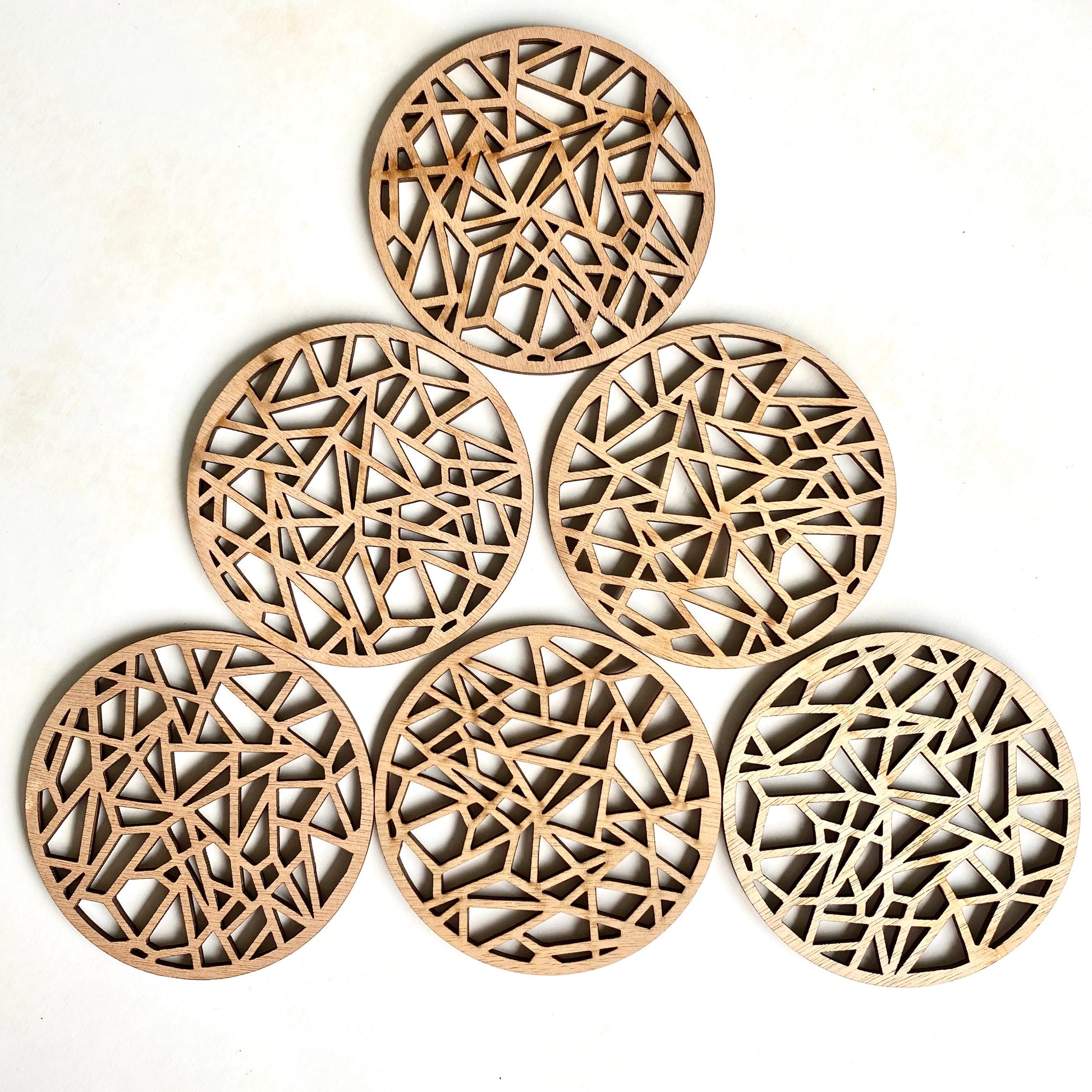Geometric coasters - triangle – Hello Sunday Ltd