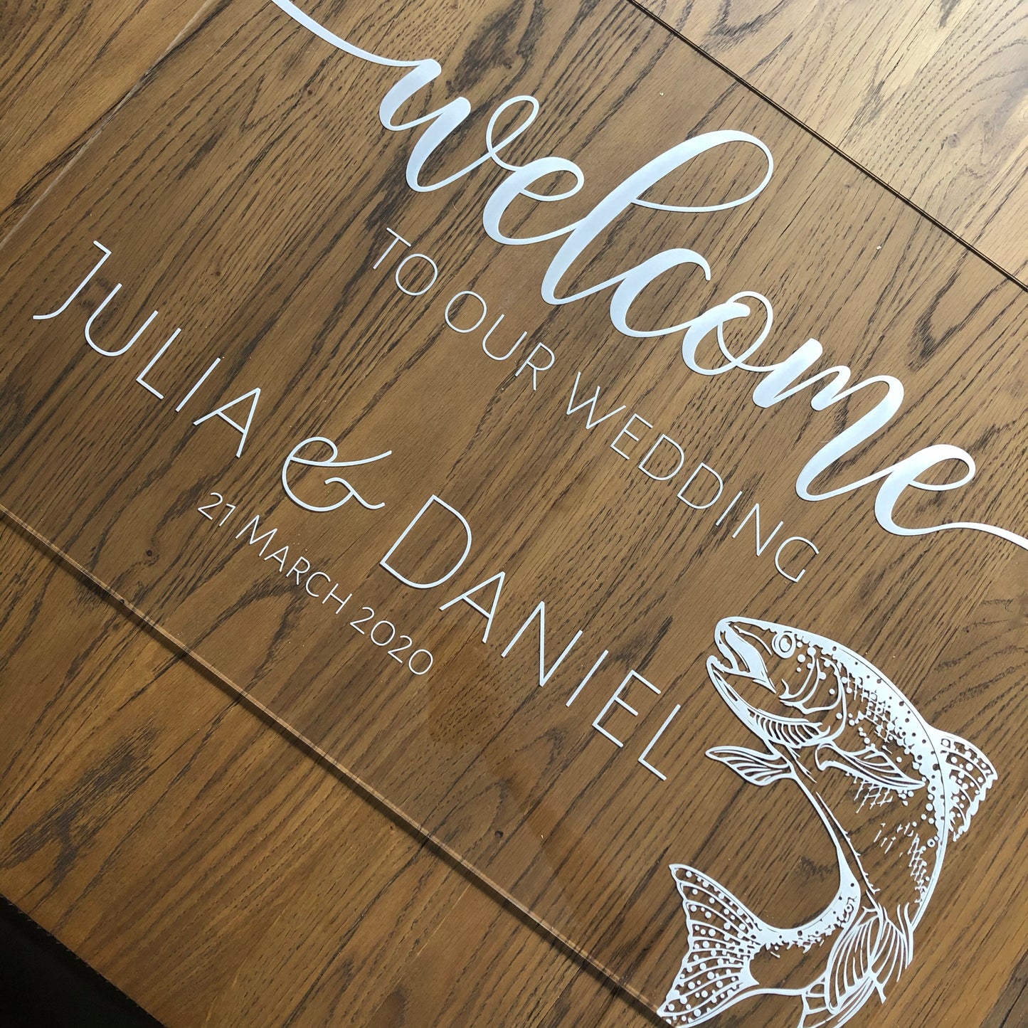 Welcome Sign A1 Customised - Younique Collective