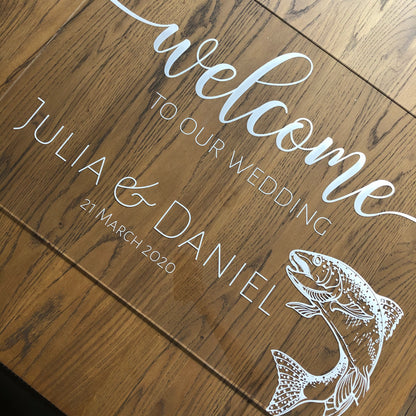 Welcome Sign A1 Customised - Younique Collective