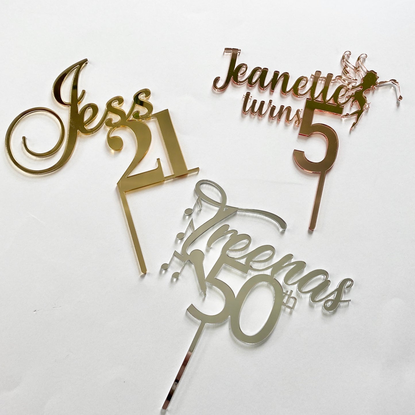 YES we make custom cake toppers - Younique Collective