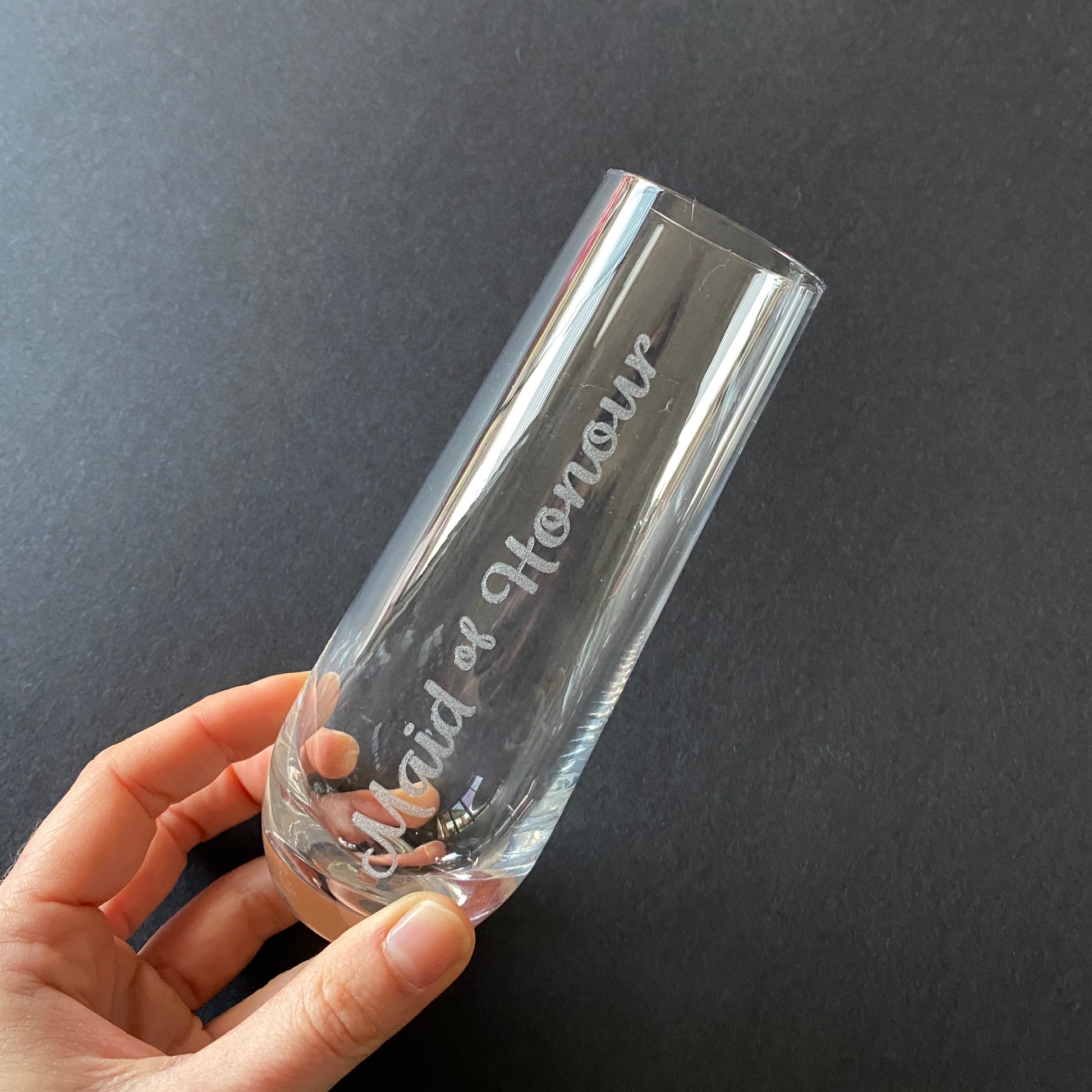 Maid of Honour stemless flute - Younique Collective