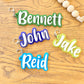 Name Bag tags