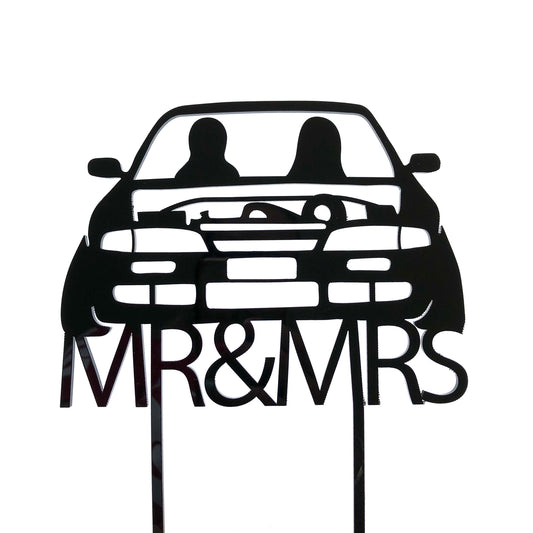 Mr & Mrs Car themed topper - Younique Collective