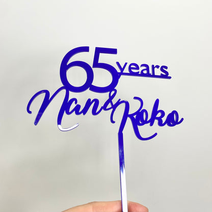 YES we make custom cake toppers - Younique Collective