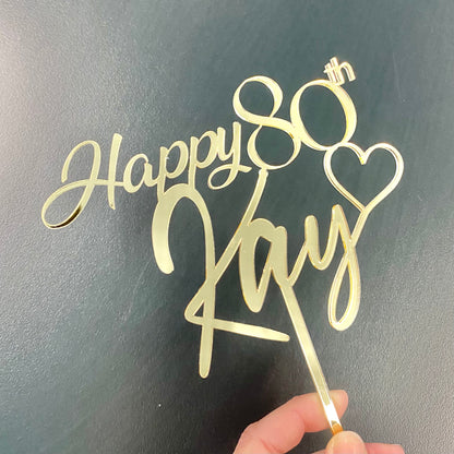 YES we make custom cake toppers - Younique Collective