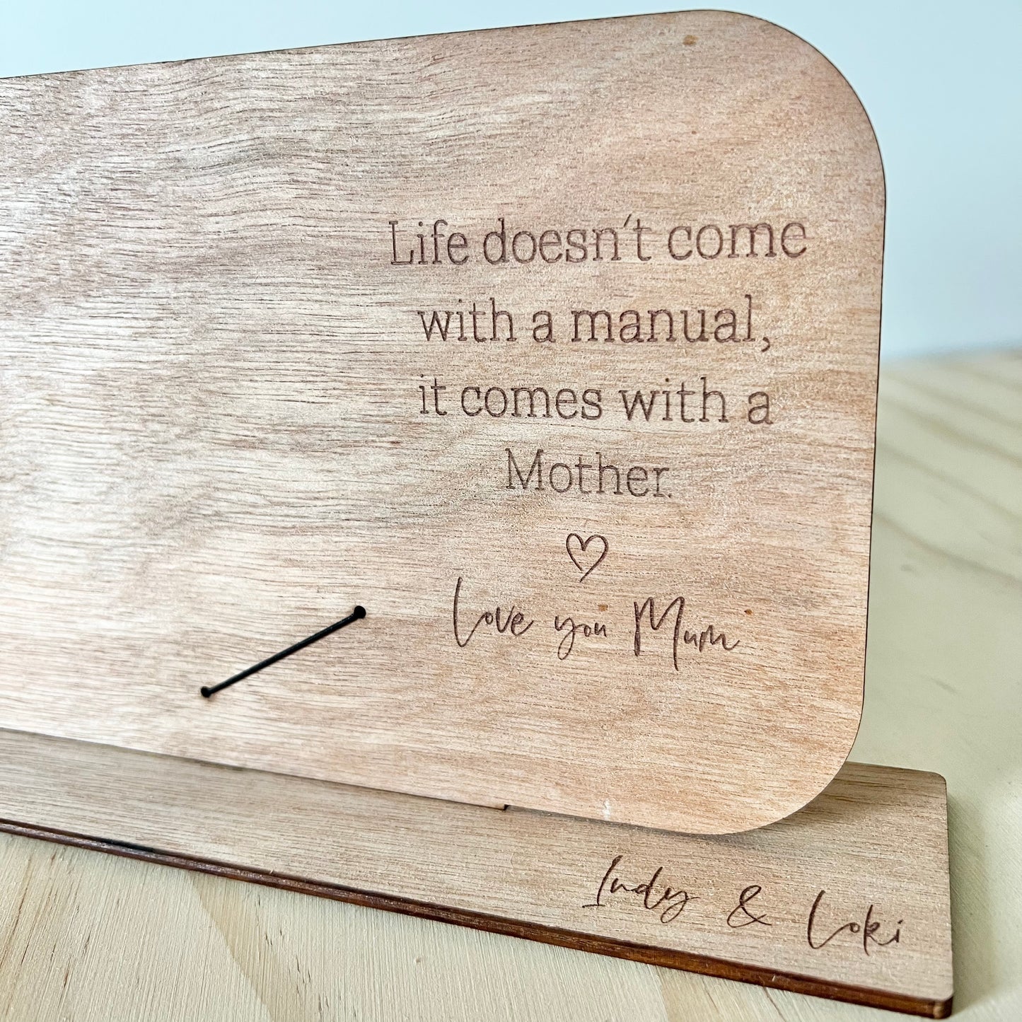 Customisable Mother's Day frame