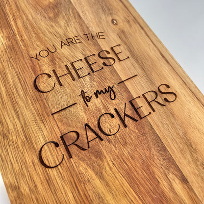 Cheese to my crackers