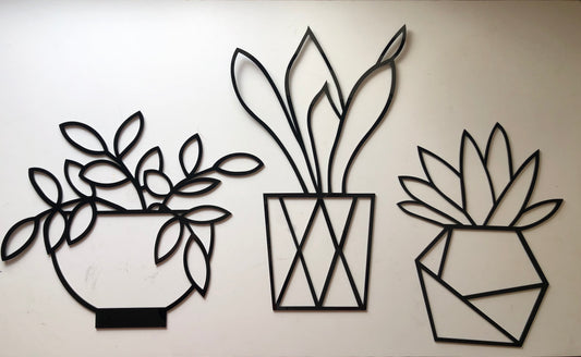 Plant wall decor set - Younique Collective