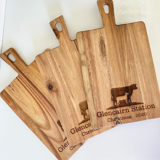 Corporate chopping boards