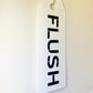 Flush swing tag