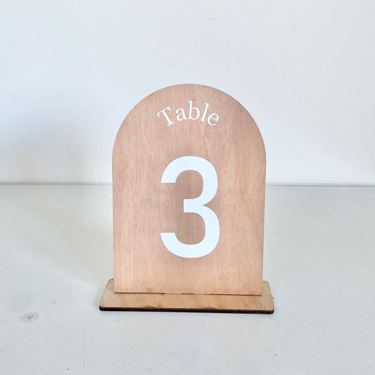 The Dave table number