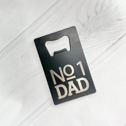 No1 Dad bottle opener