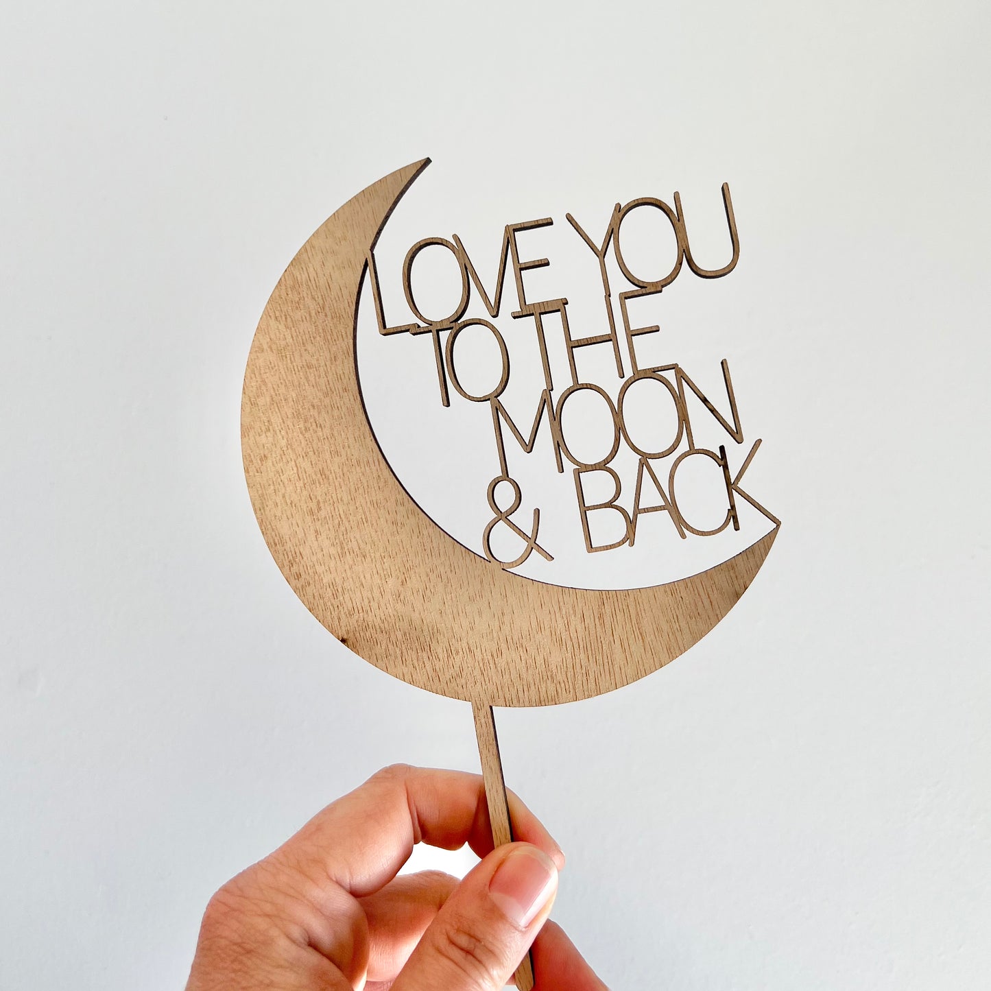 Moon and back topper